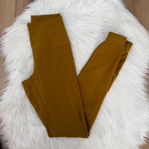 lululemon athletica Pants - lululemon athletica Mustard Leggings - Size 4